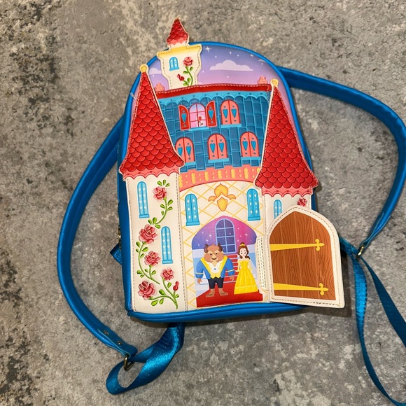 Loungefly Handbags - Disney | Beauty and The Beast Mini Backpack